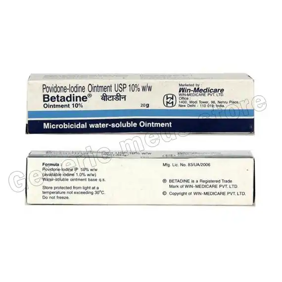 Betadine 10% Ointment ( Povidone Iodine) Betadine 10% Ointment ( Povidone Iodine)