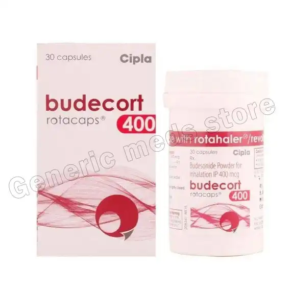 Budecort Rotacaps 400 Mcg
