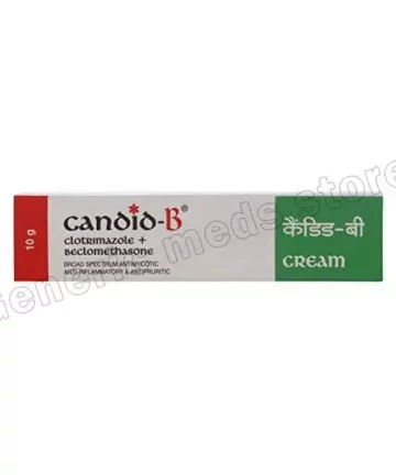 Candid B Cream 10 Gm (Clotrimazole/Beclometasone)