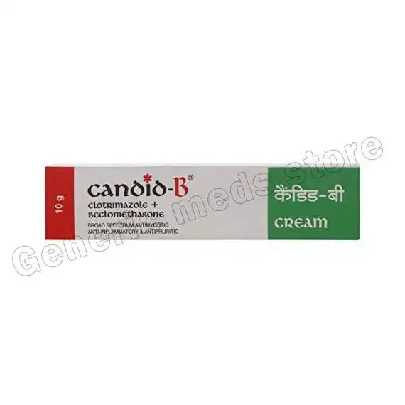 Candid B Cream 10 Gm (Clotrimazole/Beclometasone)