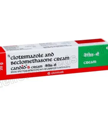 Candid B Cream 20 Gm (Clotrimazole/Beclometasone)