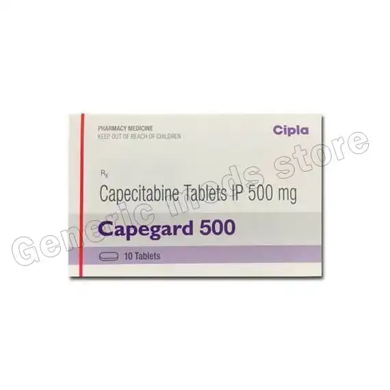 Capegard (Capecitabine) – 500 Mg