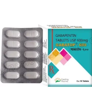Generic Neurontin (Gabatop 600mg) Tablet