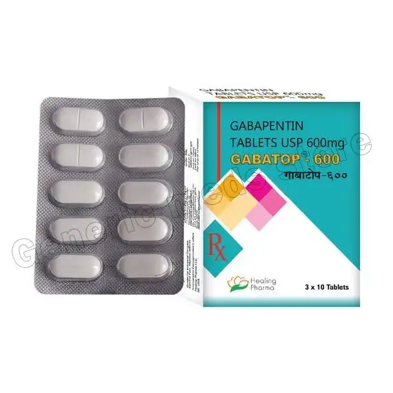 Generic Neurontin (Gabatop 600mg) Tablet