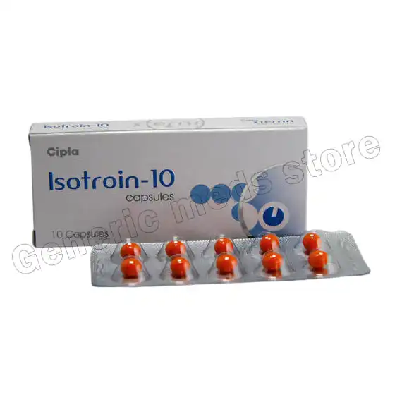 Isotroin 10 Mg Soft Capsules (Isotretinoin)