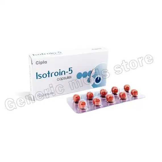 Isotroin 5 Mg Soft Capsules (Isotretinoin)