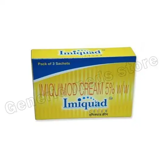Imiquimod Cream 5% w/w (Imiquad Cream) 12.5 Mg Sachet