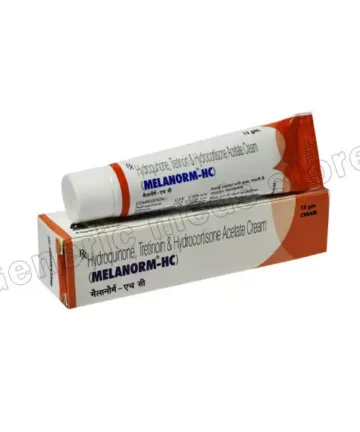 Melanorm-HC Cream (Hydroquinone/Tretinoin/Hydrocortisone)