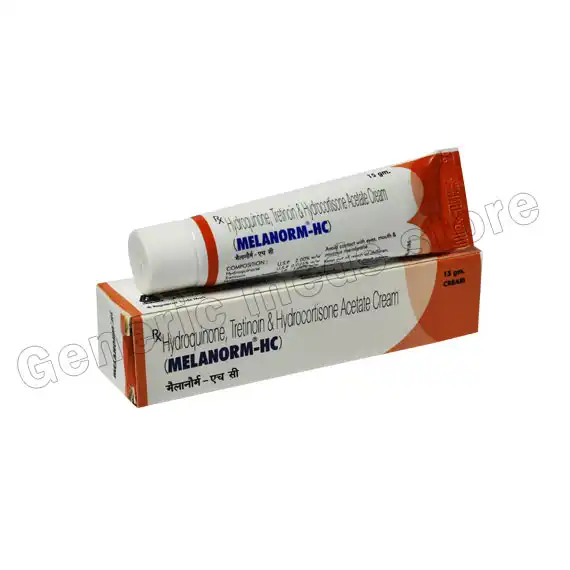 Melanorm-HC Cream (Hydroquinone/Tretinoin/Hydrocortisone)