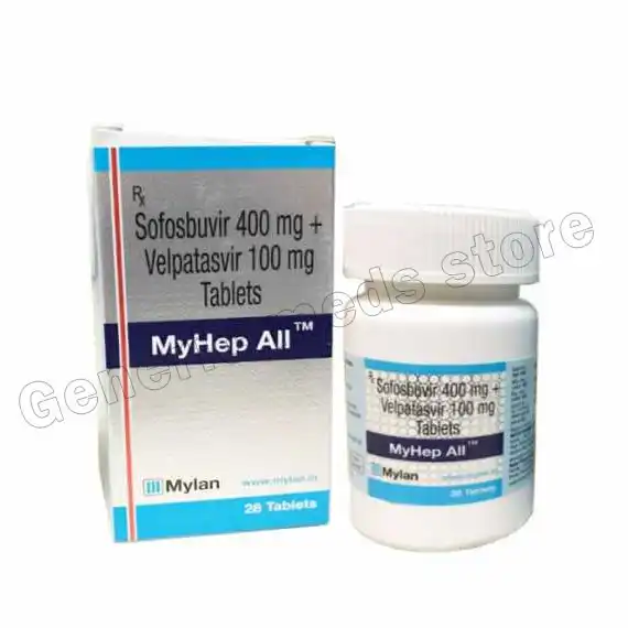 MyHep All (Sofosbuvir/Velpatasvir) – 400mg/100 Mg