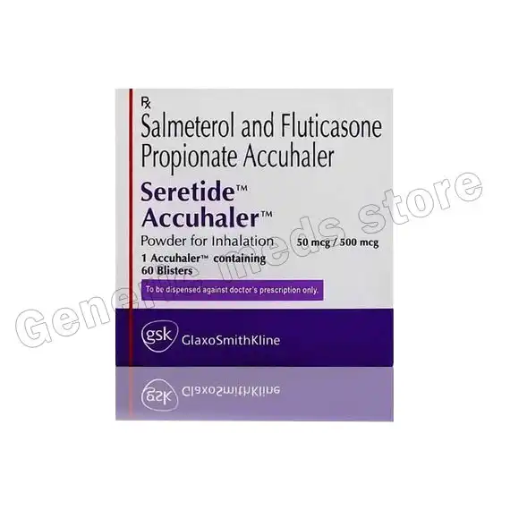 Seretide Accuhaler 50/500 Mcg Seretide Accuhaler 50/500 Mcg