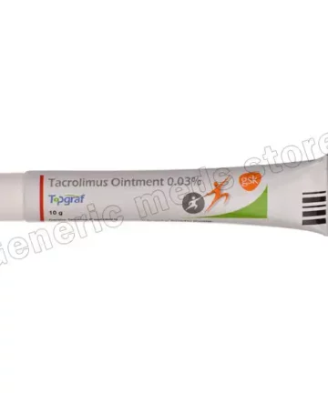 Topgraf 0.03% Ointment (Tacrolimus)