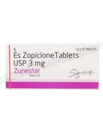 Zunestar 3mg