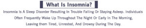 what Is Insomnia