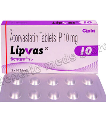 Lipvas 10 Mg