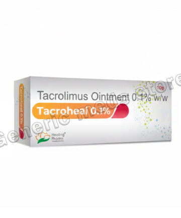 Tacroheal 0.1% Ointment (Tacrolimus)