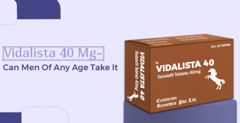 Vidalista 40 Mg- Can Men Of Any Age Take It