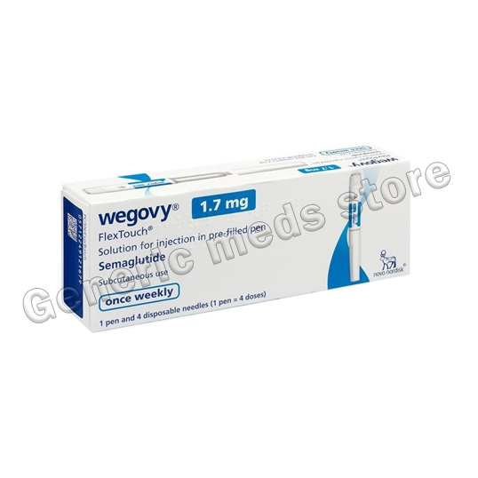 Wegovy 1.7 mg FlexTouch pen (Semaglutide)