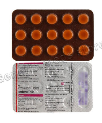 Propranolol 40 Mg USA