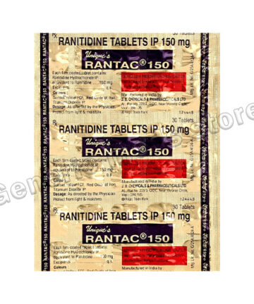Rantac 150 Mg (Ranitidine)