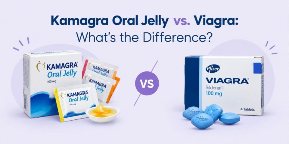 Kamagra Oral Jelly vs. Viagra - genericmedsstore