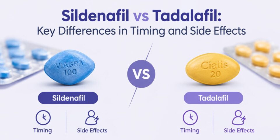 sildenafil vs tadalafil - genericmedsstore
